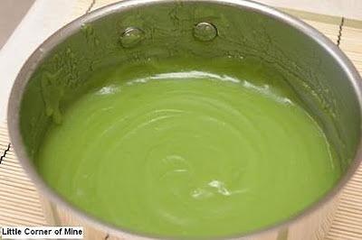 Pandan kaya - coconut egg jam