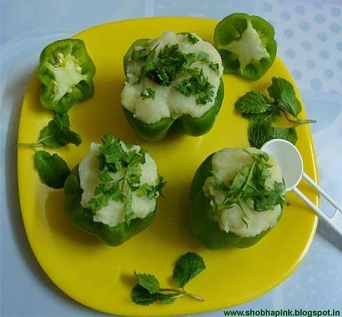 Stuffed capsicum