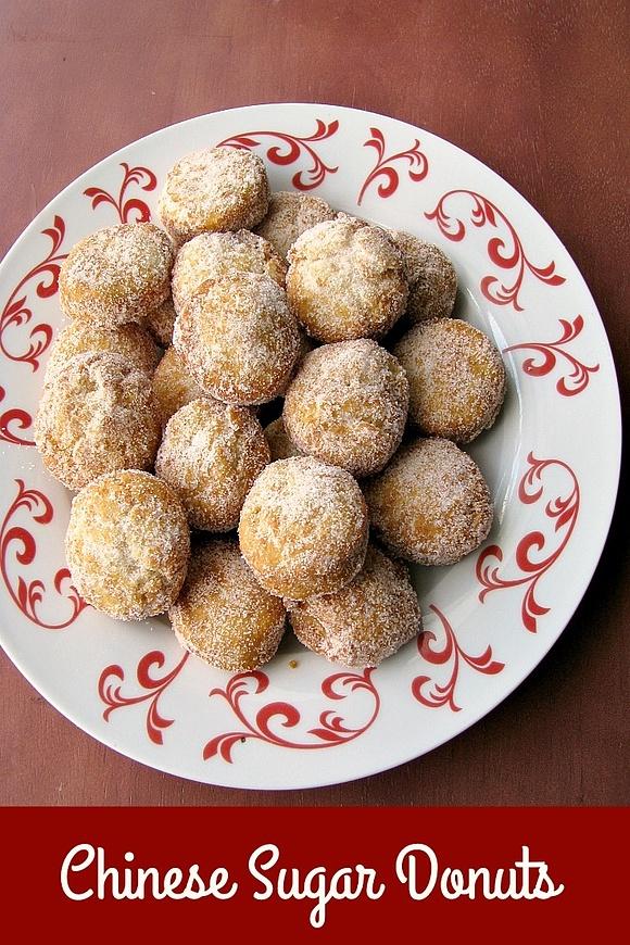 Chinese sugar donuts for brunch
