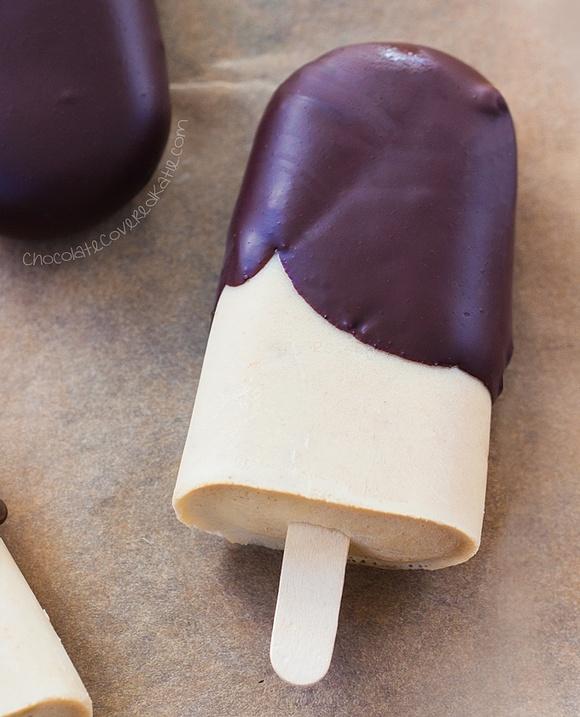 Peanut butter pudding pops