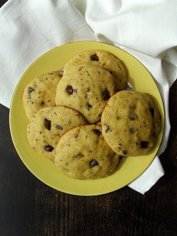 Chocolate Chip Banana Cookies