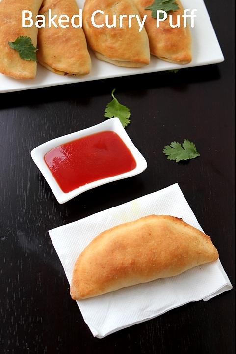 Baked curry puffs