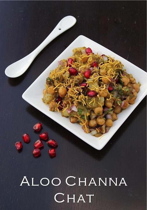 Aloo Channa Chat Recipe