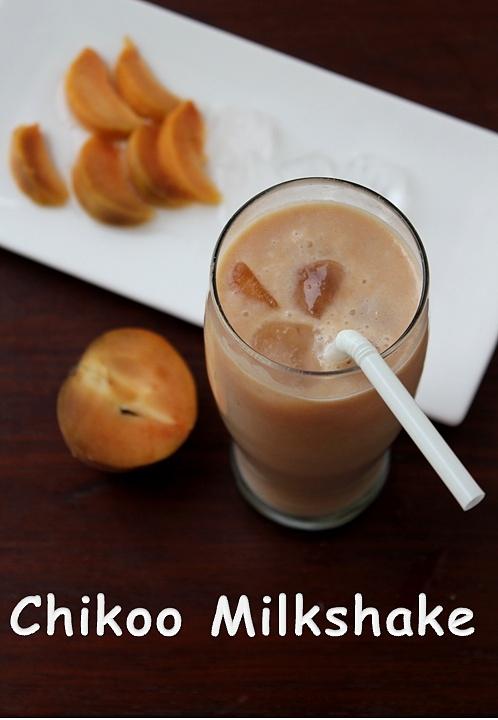 Chikoo Milkshake