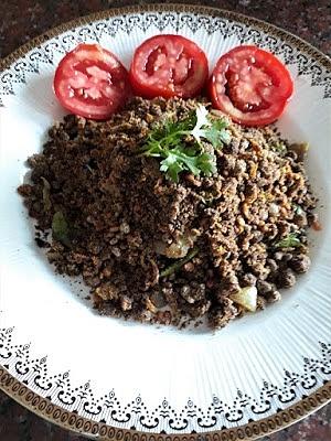Ragi uppittu and ragi upma: traditional millet breakfast dish