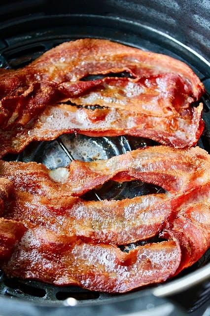 Air fryer bacon