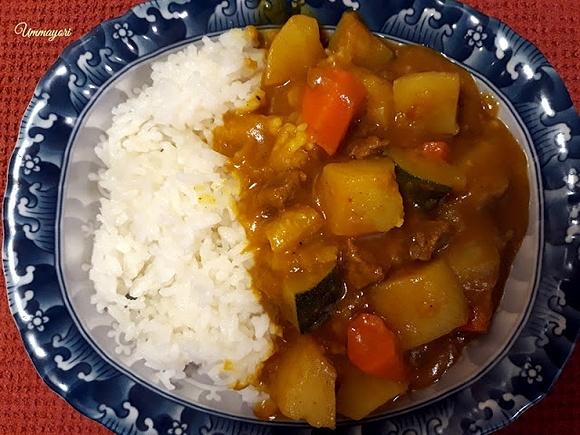 Beef Curry Rice - Instant Pot