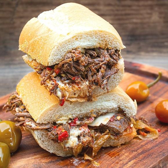 Hot and spicy italian beef in instant pot