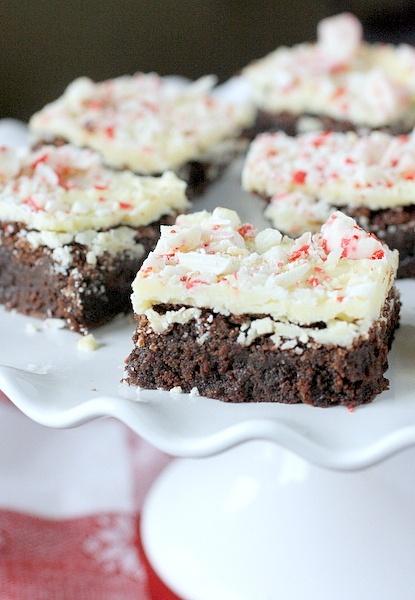 Peppermint Crunch Brownies