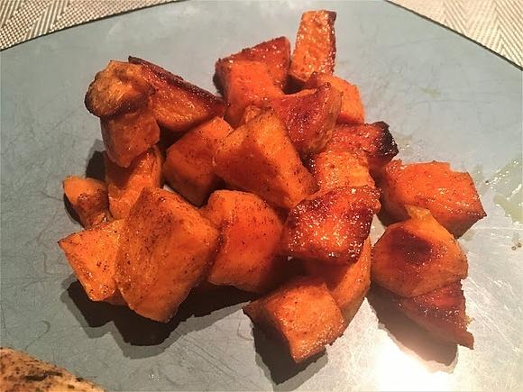 Sweet and savoury sweet potatoes