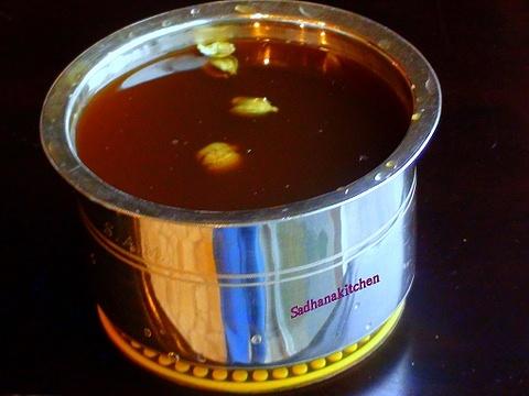 Panakkam with jaggery and spicy water