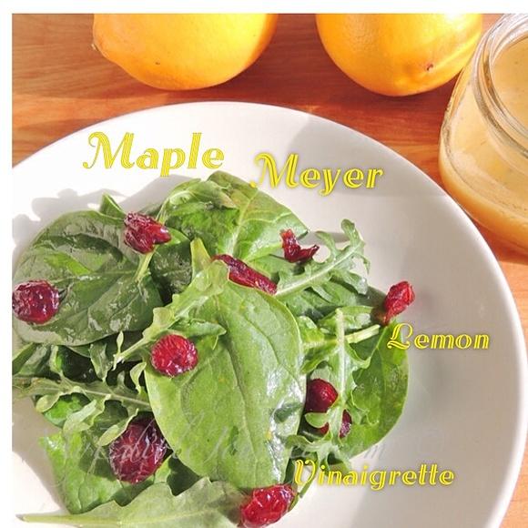 Maple Meyer Lemon Vinaigrette