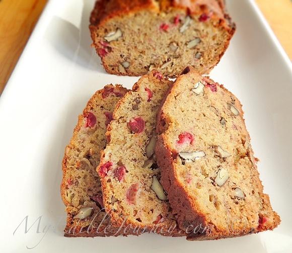 Cranberry Banana Nut Bread