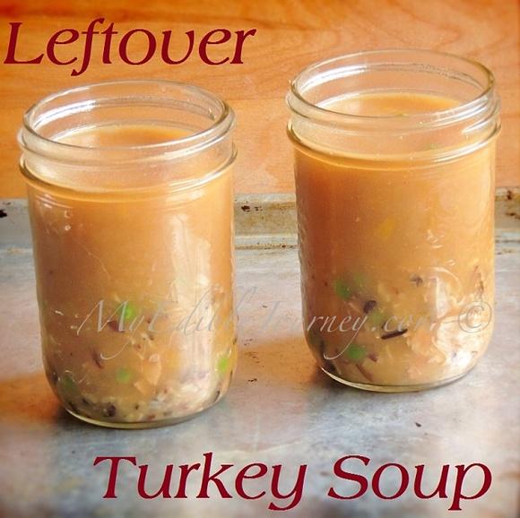 Leftover Turkey Soup