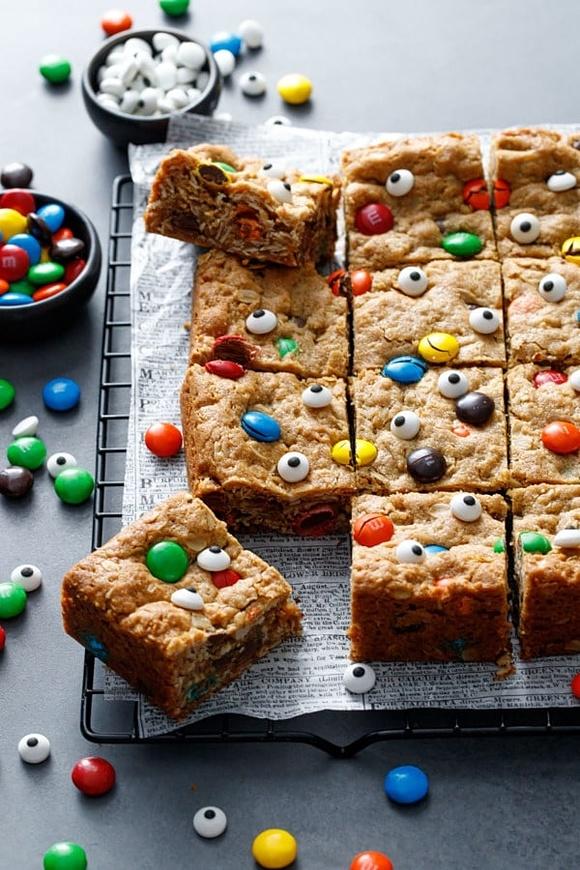 Monster Cookie Bars