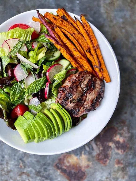 Rosemary and thyme turkey burgers