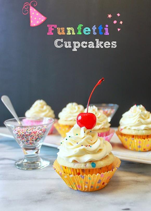 Funfetti Cupcakes