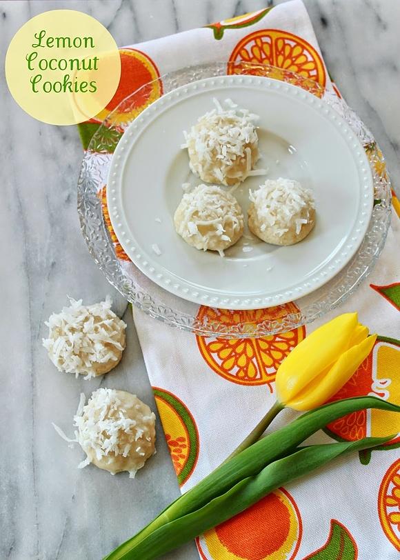 Lemon Coconut Cookies