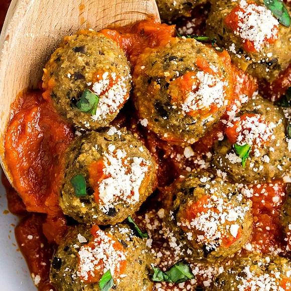 Eggplant Meatballs