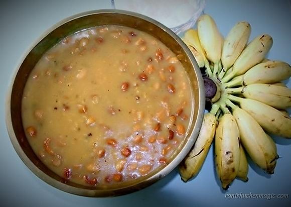Cheru payar parippu payasam kerala green gram dessert
