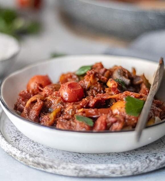 Vegan Hungarian Leczo