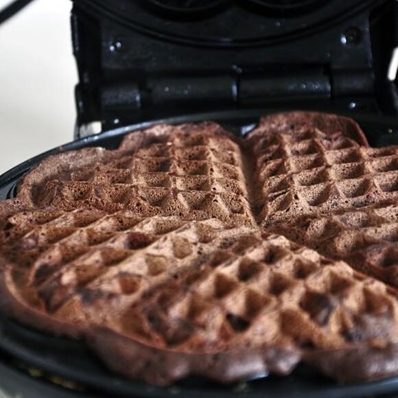 Double Chocolate Waffles