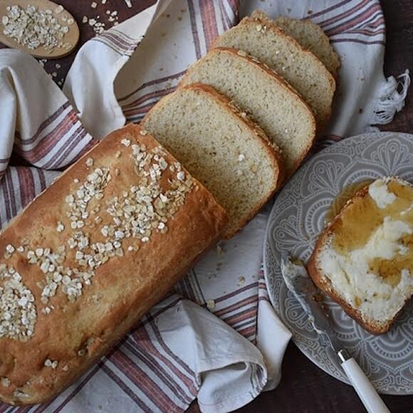 Sweet maple syrup bread
