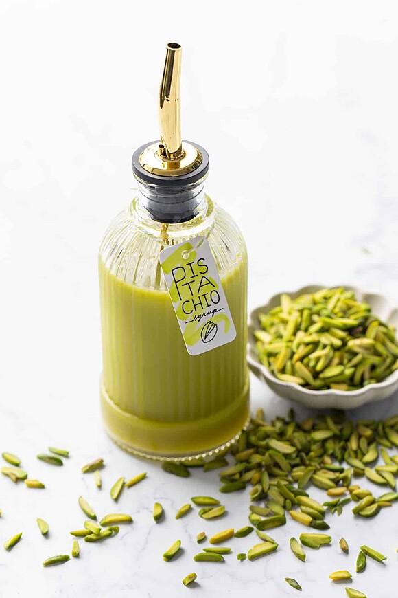 Homemade Pistachio Syrup
