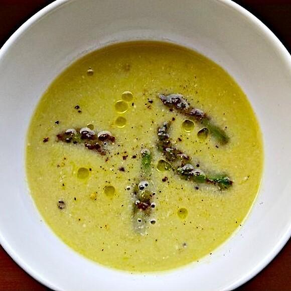 Asparagus soup