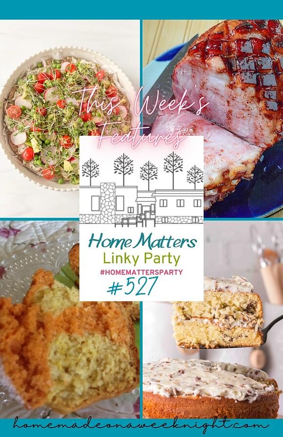 Home matters linky party 527