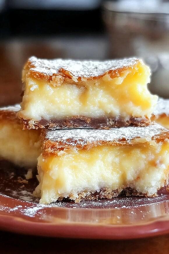 Ooey gooey butter bars