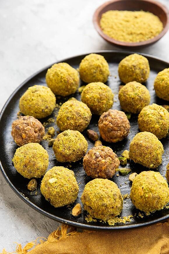 Pistachio Protein Balls