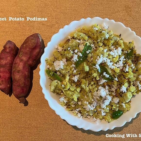 Sweet potato podimas