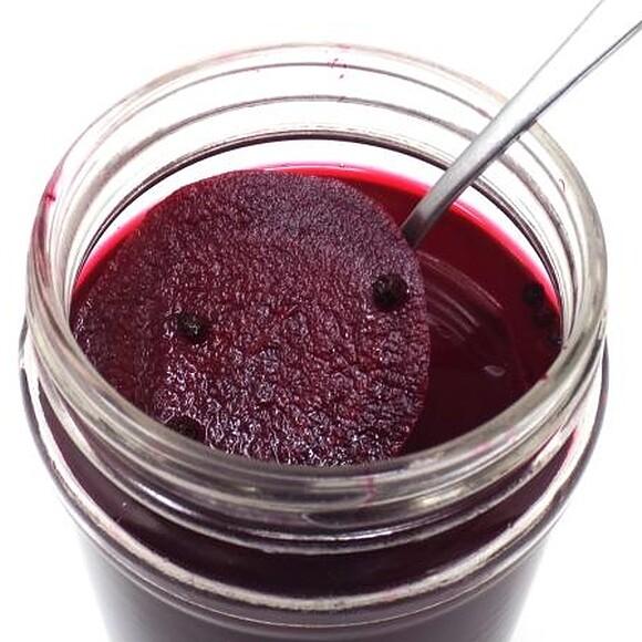 Apple cider pickled beets