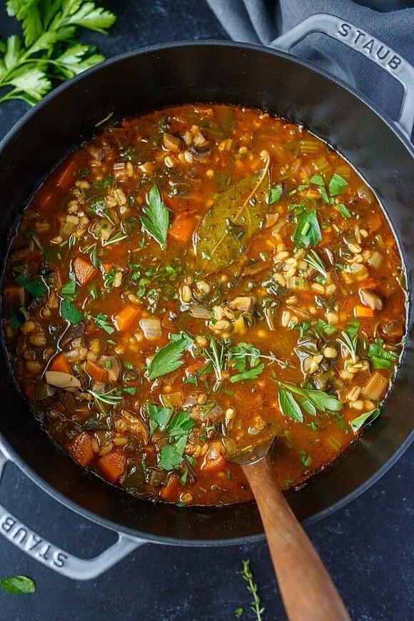 Vegetable Barley Soup