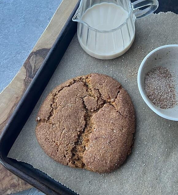Single-serve pumpkin cookie: quick treat for one