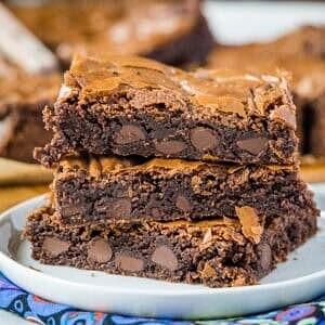 Fudgy Nutella Brownies