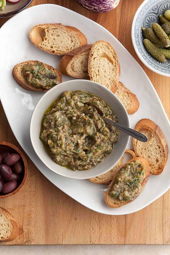 Eggplant caviar - french eggplant spread