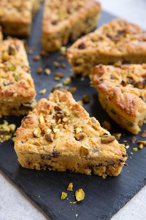 Gluten-free Pistachio Scones