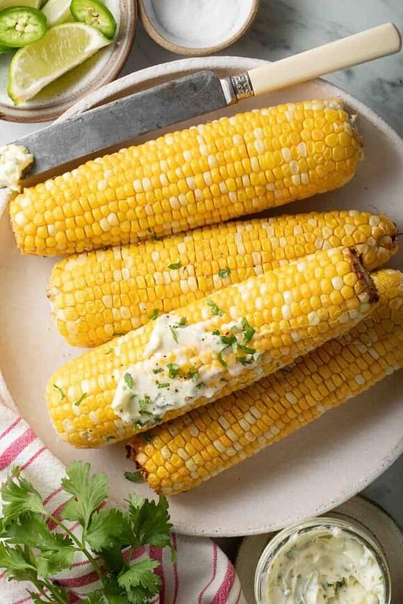 Air fryer corn on the cob