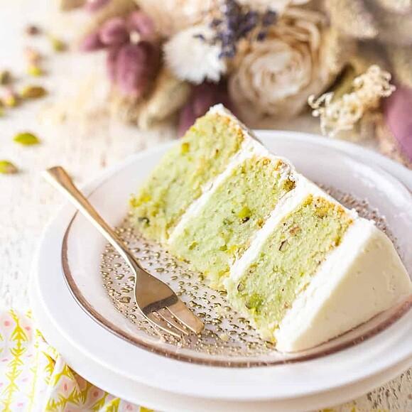 Moist Pistachio Cake