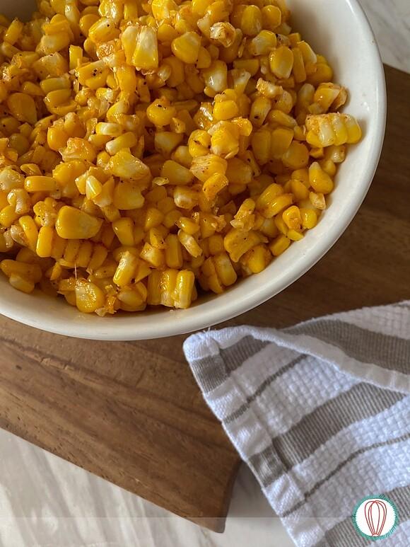 Seasoned Buttered Corn