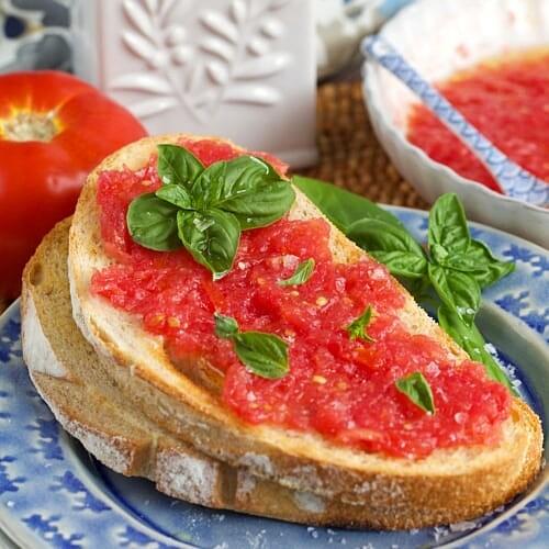 Pan con tomate spanish tomato bread