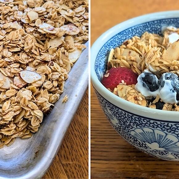 Easy, cheap, delicious: homemade granola with nuts and seeds