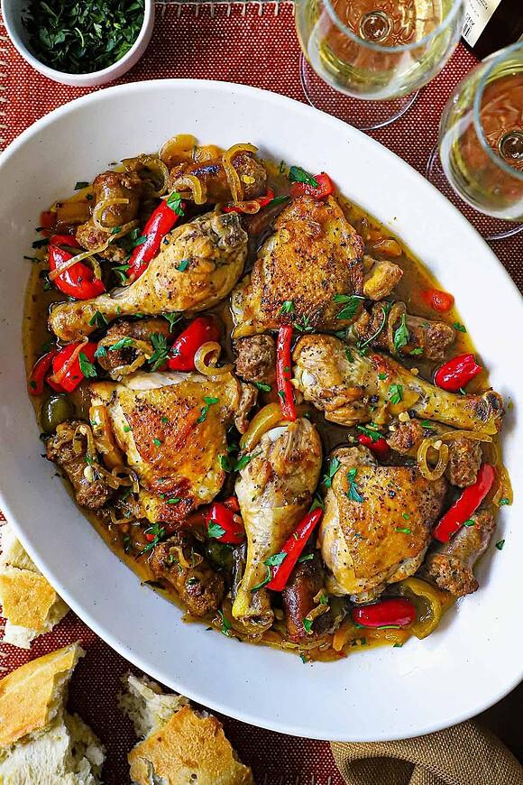 Classic Chicken Scarpariello