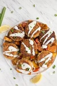 Salmon Cakes for Two