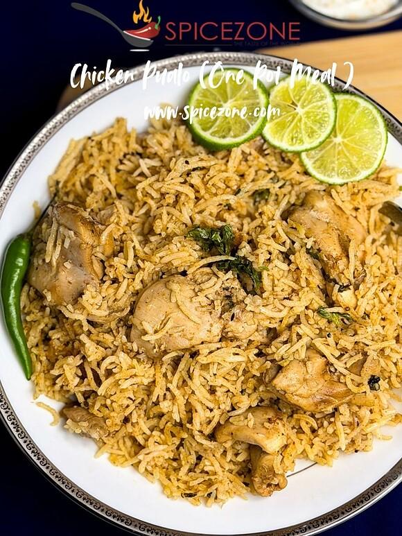Chicken pulao: easy one-pot chicken and rice