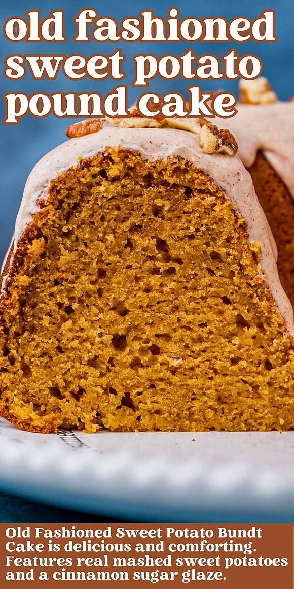Sweet potato pound cake