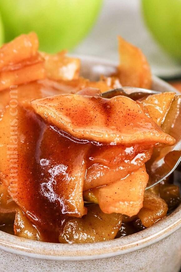 Caramelized Apples on the Stovetop