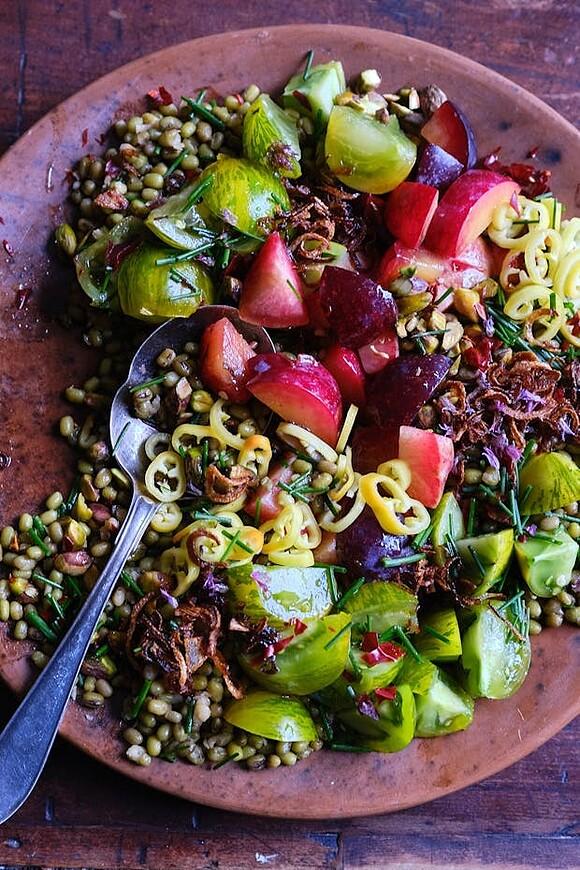 High summer lunch salad
